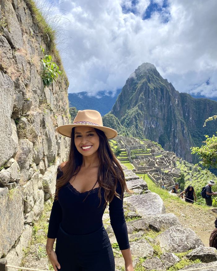 Mayara em Machu Picchu